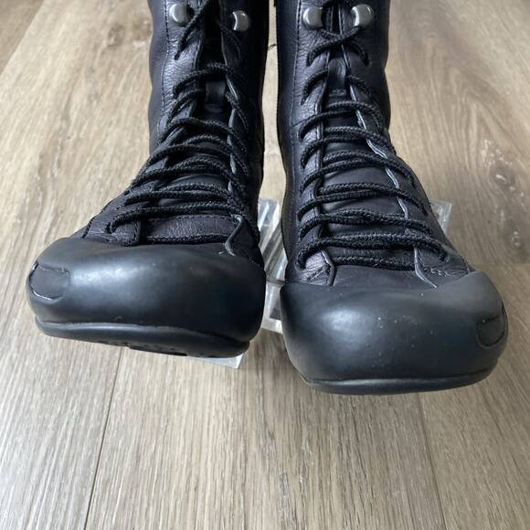 Camper Peu Hi boots Women Sz 36 EU 6 US Black Leather - Picture 7 of 11